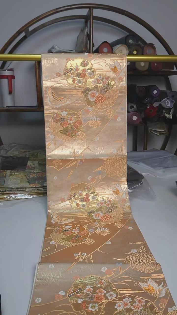 【闪购商品】织绣30西阵织六通团花