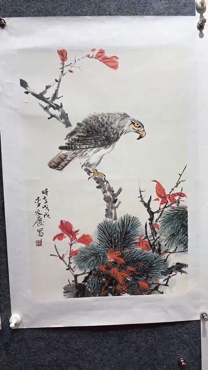 国画李火庆/国画/画心