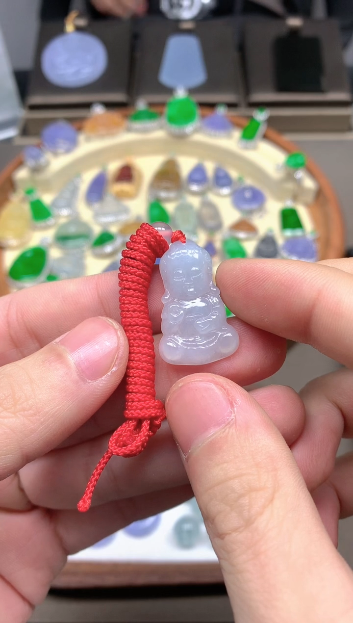 【闪购商品】翡翠颈饰未镶嵌挂件