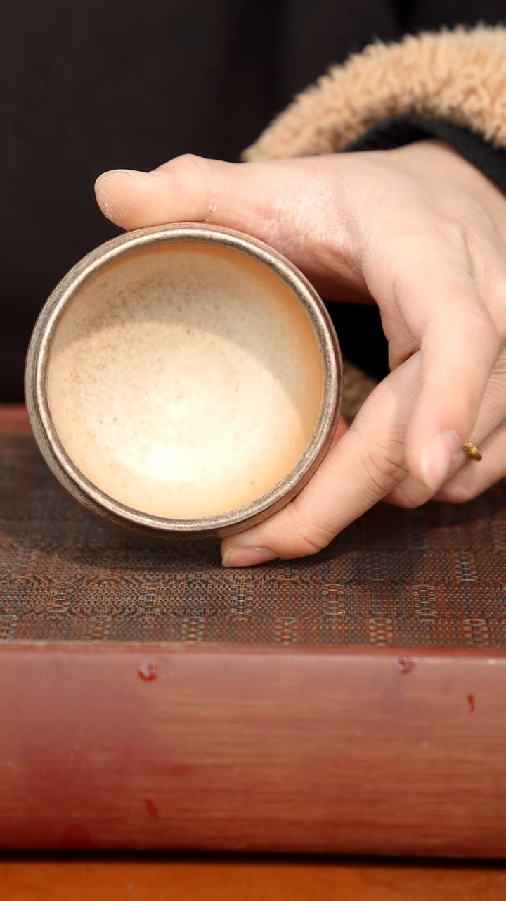 陶瓷奢瓷/瑞寅柴烧茶器（杯子）924瑕疵