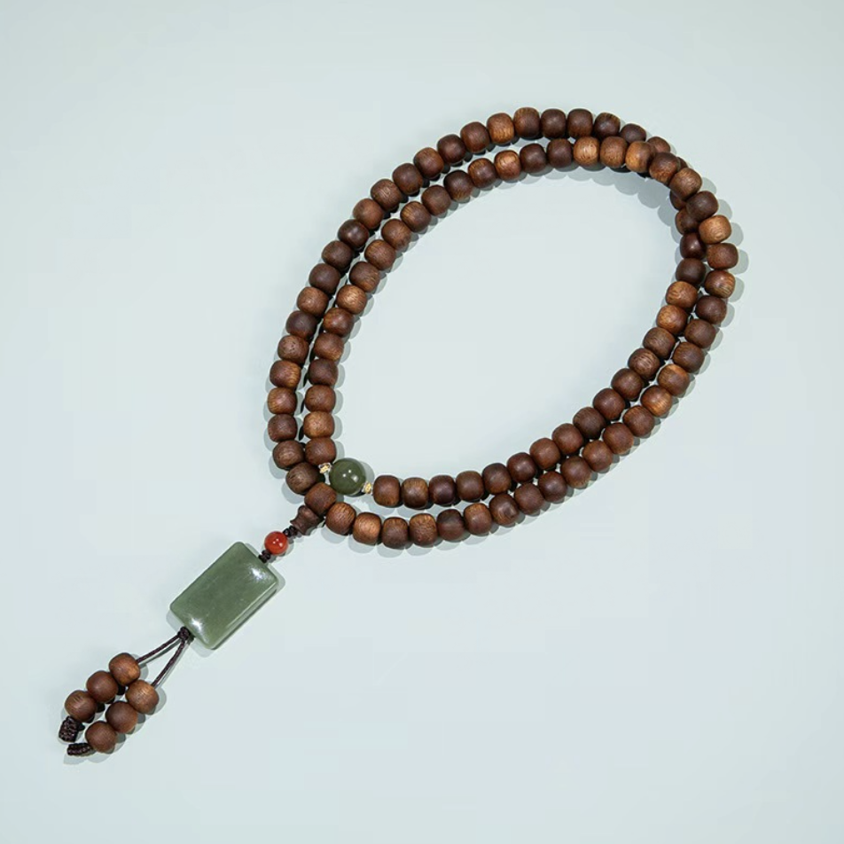 沉香“上海沉香国际”富森霸王倒架红土88南红和田玉ESCX463-白楠