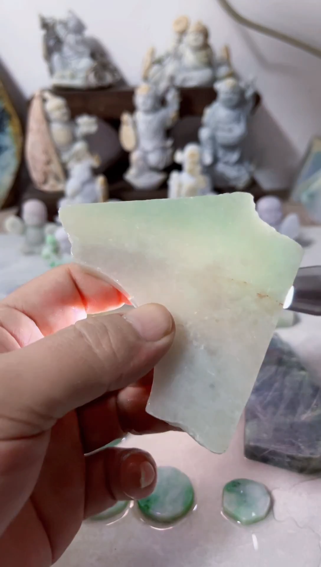 【闪购商品】翡翠吊坠(不含链)未镶嵌A1098