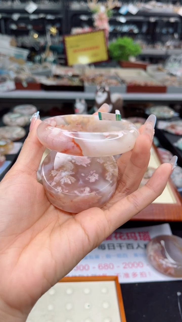 【闪购商品】石英质玉手镯未镶嵌58圈口（赠品镯心）6687256