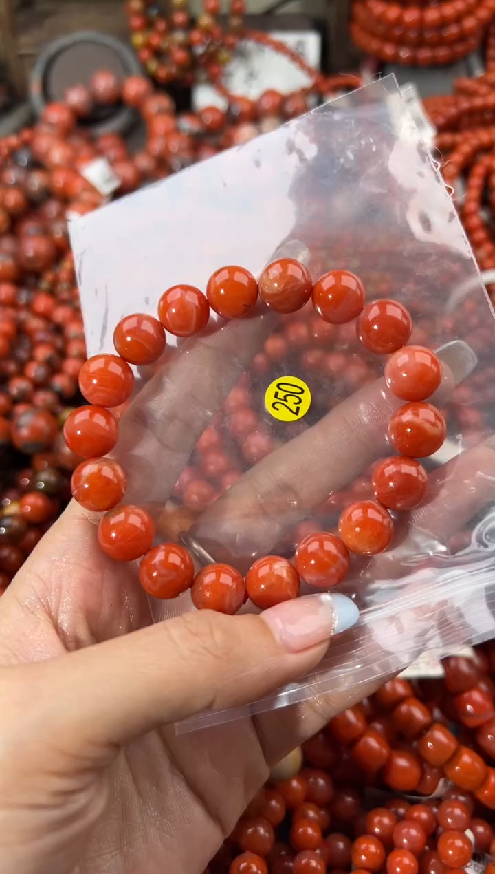 未镶嵌手串南红玛瑙11+