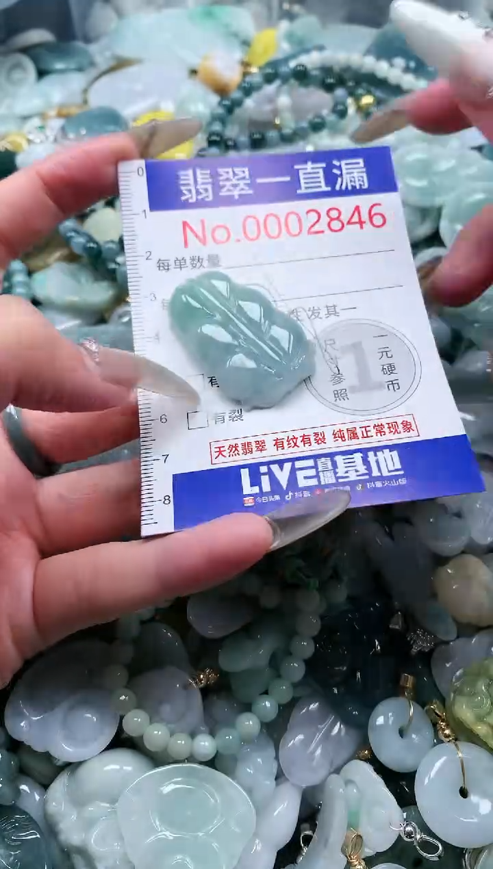 【闪购商品】翡翠吊坠(不含链)未镶嵌2846