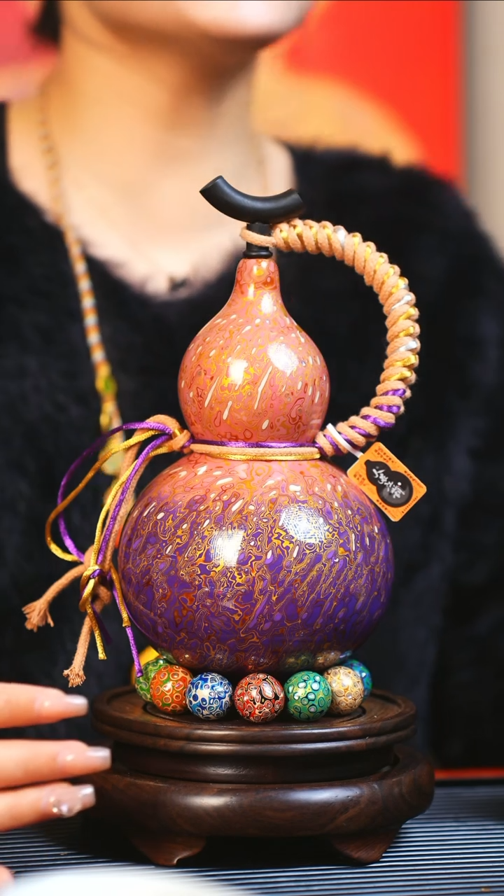 【闪购商品】JG105大师姐臻选漆艺真葫芦