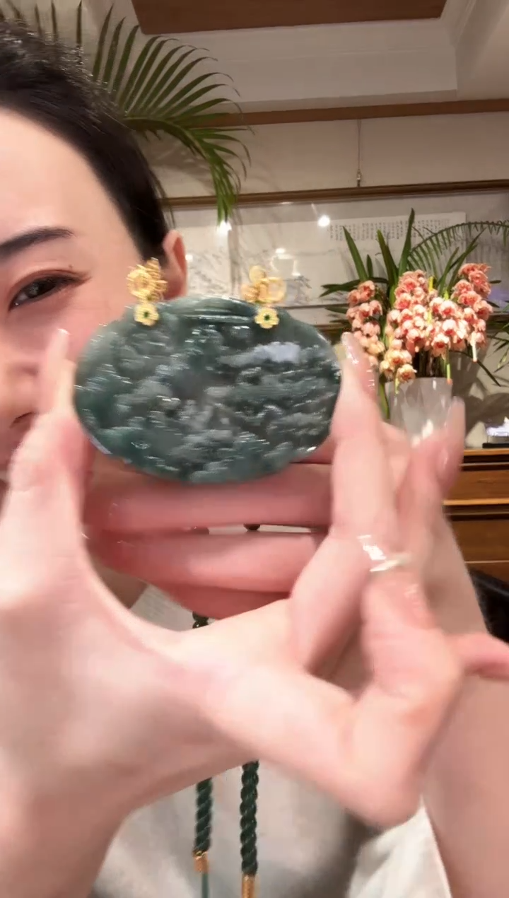 【闪购商品】翡翠颈饰未镶嵌国风