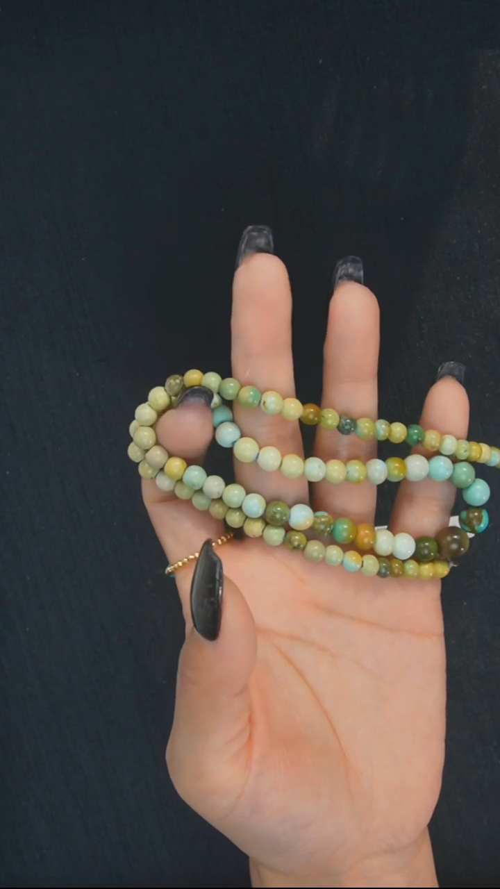 未镶嵌绿松石项链发货一件