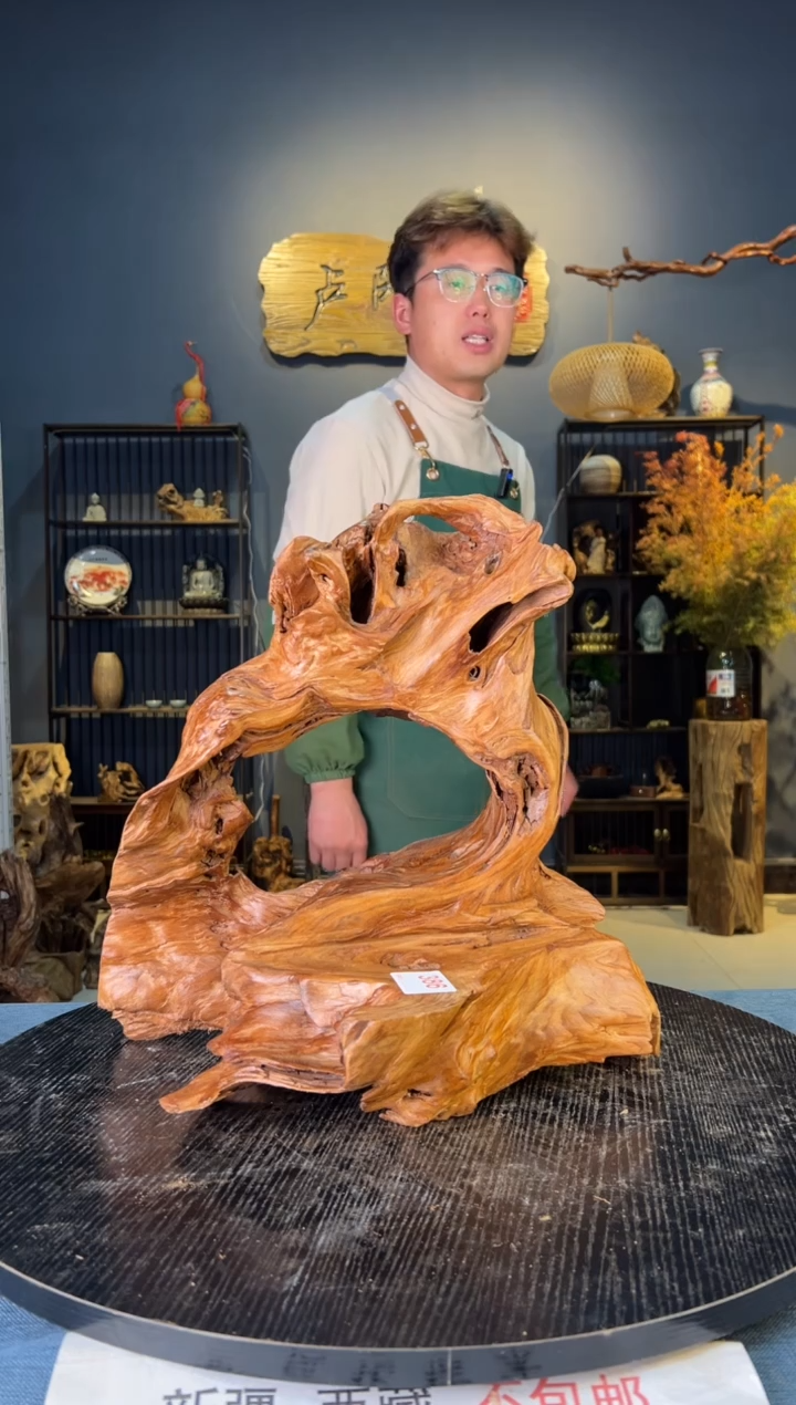 【闪购商品】木卢师傅根艺作品(不包含人物摆件）