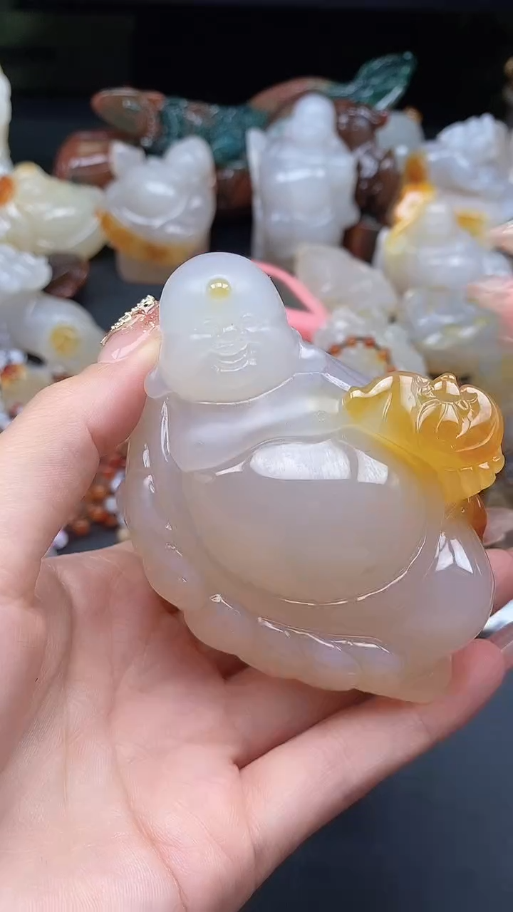 【闪购商品】玛瑙/玉髓颈饰未镶嵌dd