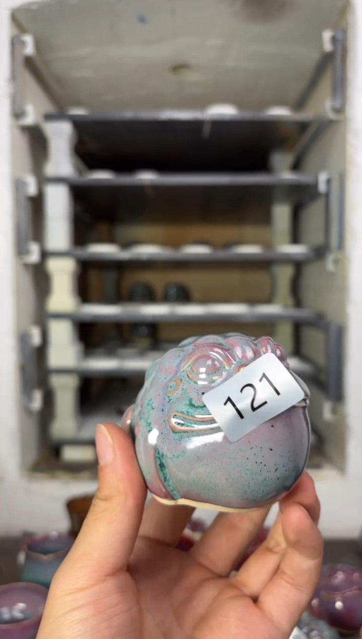 【闪购商品】摆件钧瓷窑变精品茶器