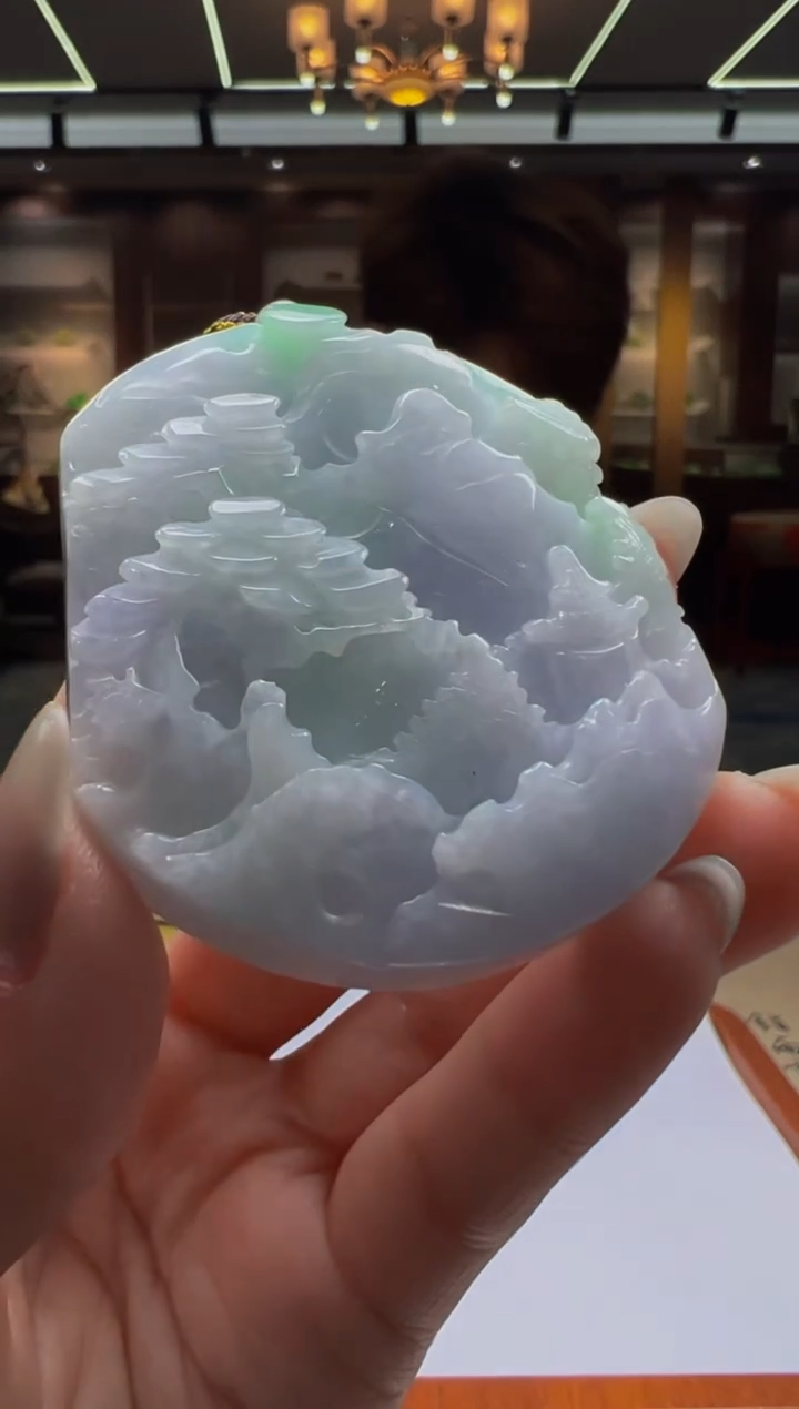 【闪购商品】定制翡翠未镶嵌Q2025-2-25-35