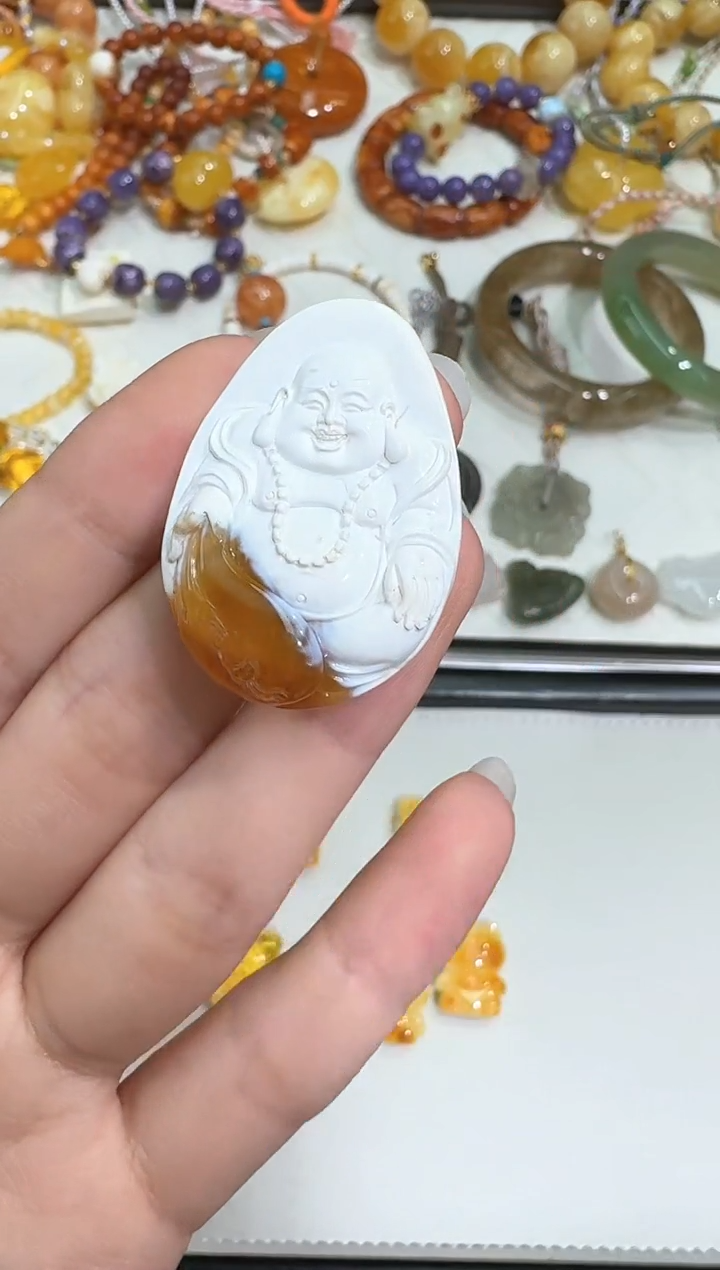 未镶嵌蜜蜡裸石X0327-1195-601