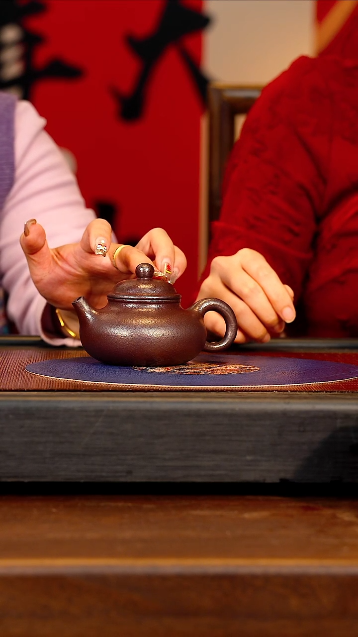 【闪购商品】紫砂茶壶SJK 石红 容天