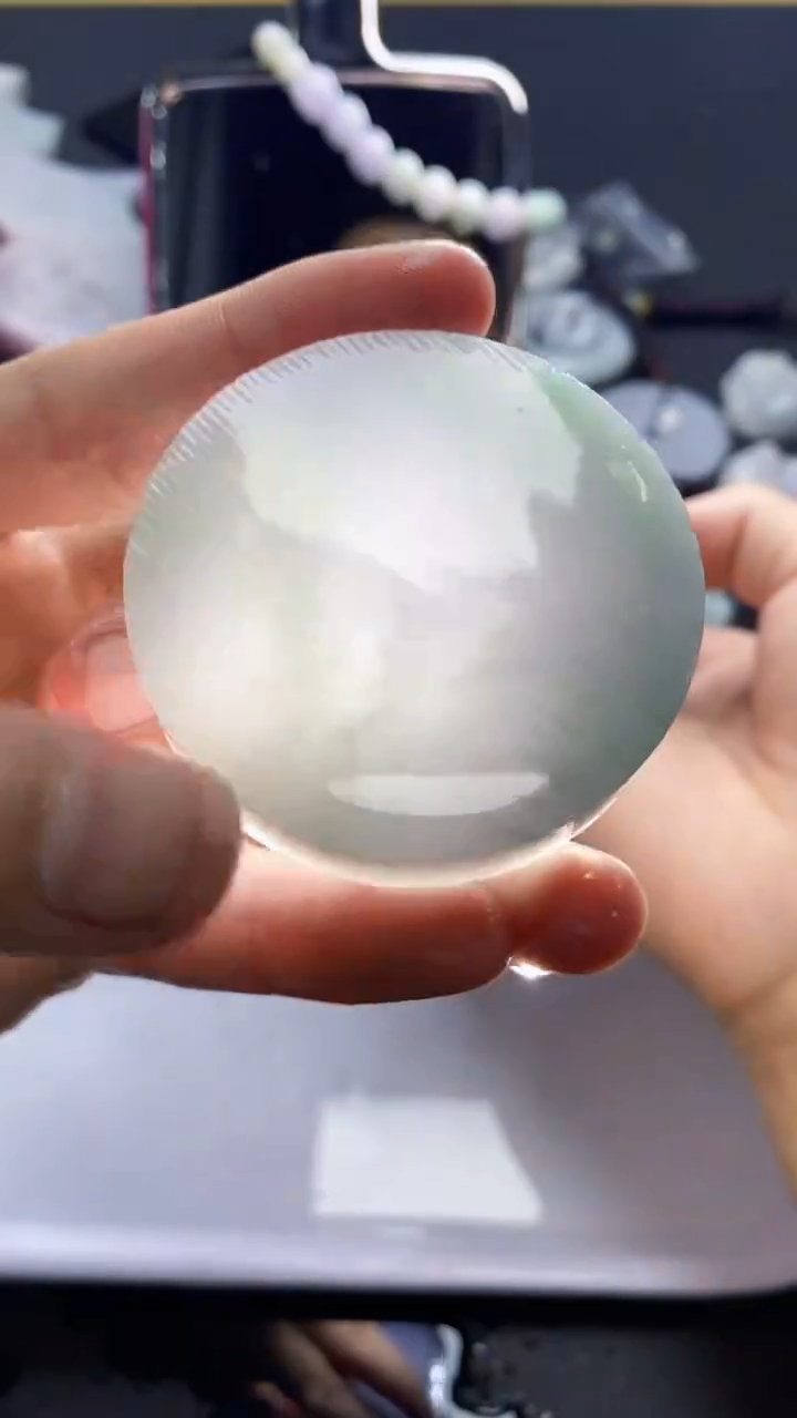 裸石翡翠缅甸A货【海】A37