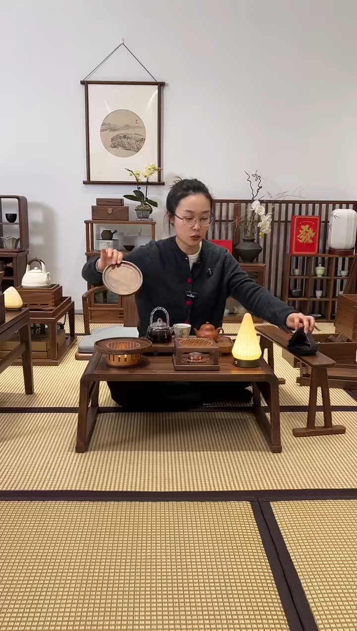 黑胡桃木一个壶承