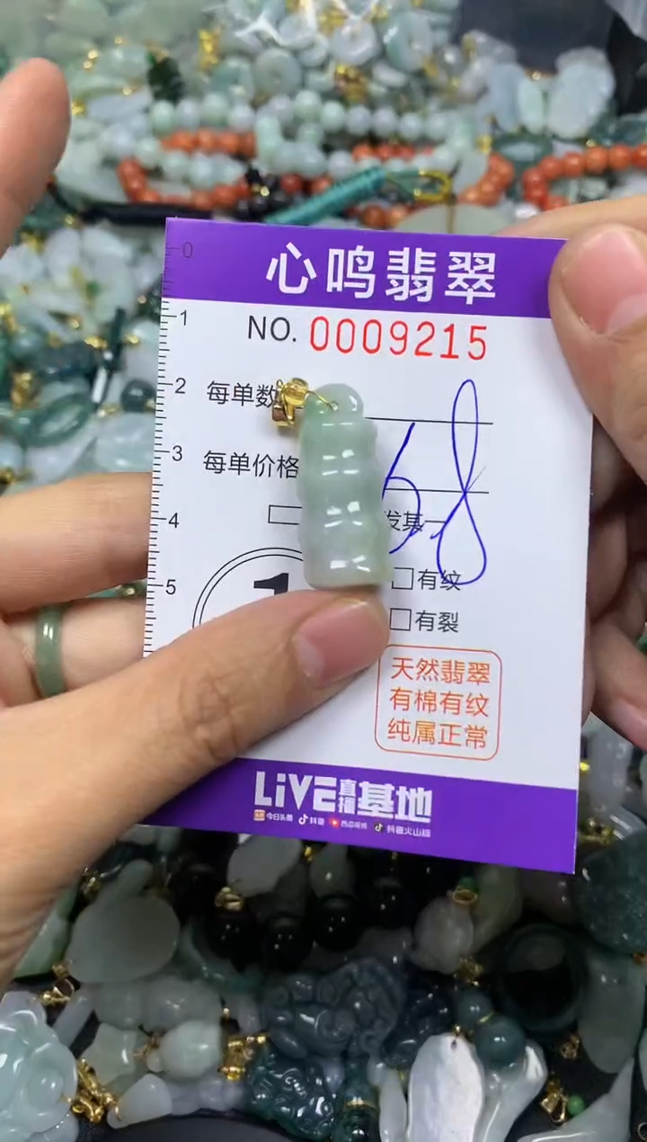 【闪购商品】翡翠颈饰未镶嵌闪购009215