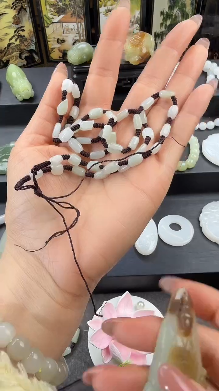 项链未镶嵌和田玉项链