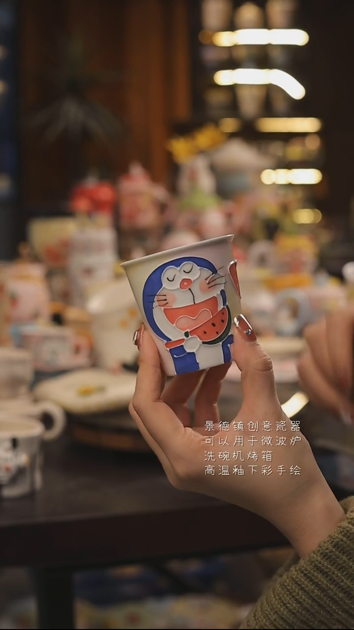 景德镇釉下彩绘设计师款式陶瓷