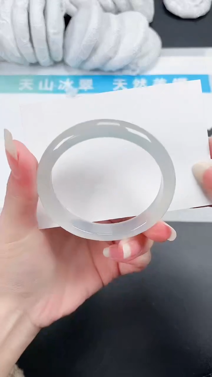 【闪购商品】石英质玉手镯未镶嵌463-54.2