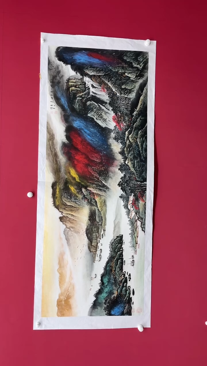 【闪购商品】国画吴-小六尺山水/无框/W