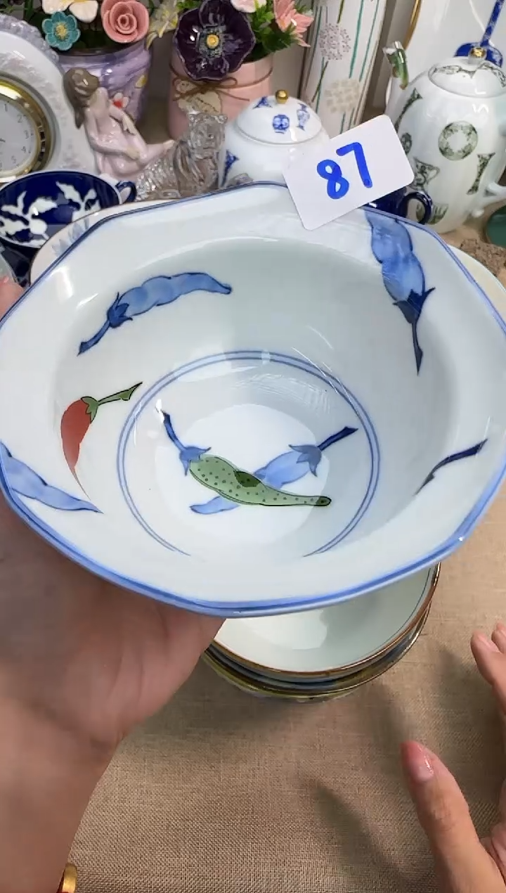 瓷片辰辰的瓷器好看到爆