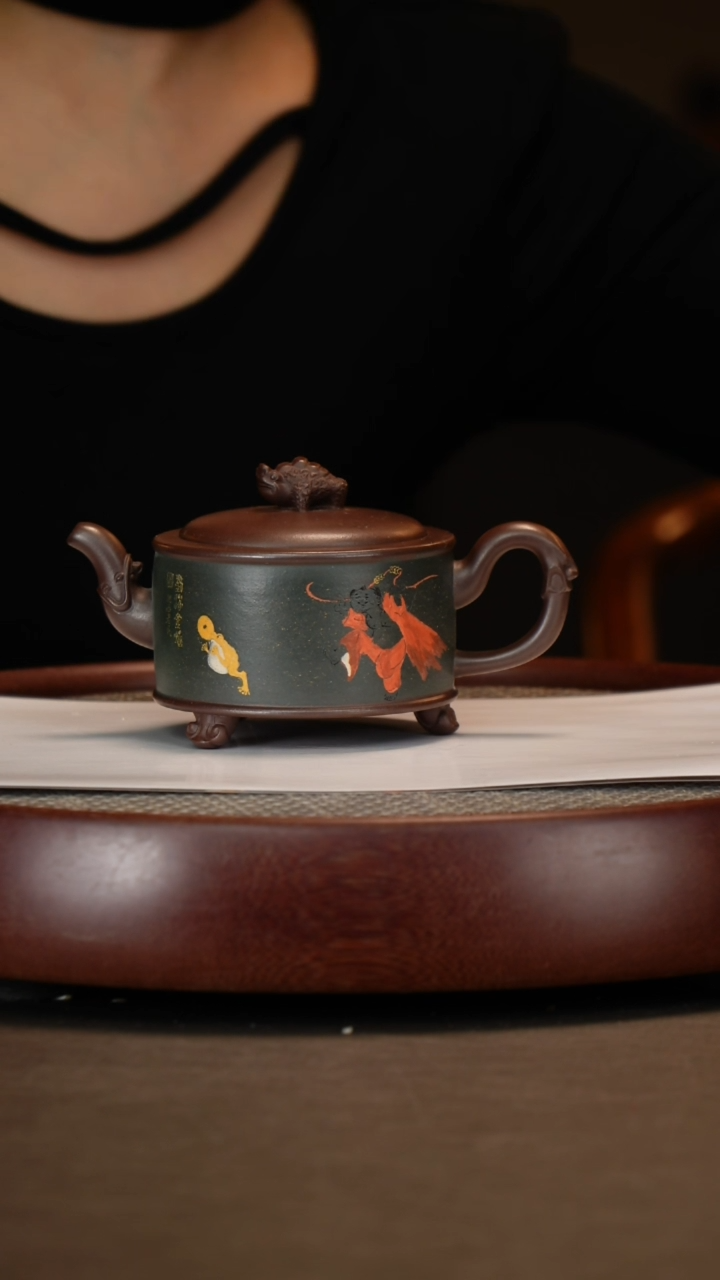 【闪购商品】紫砂茶壶三足金蟾+王志刚251c+