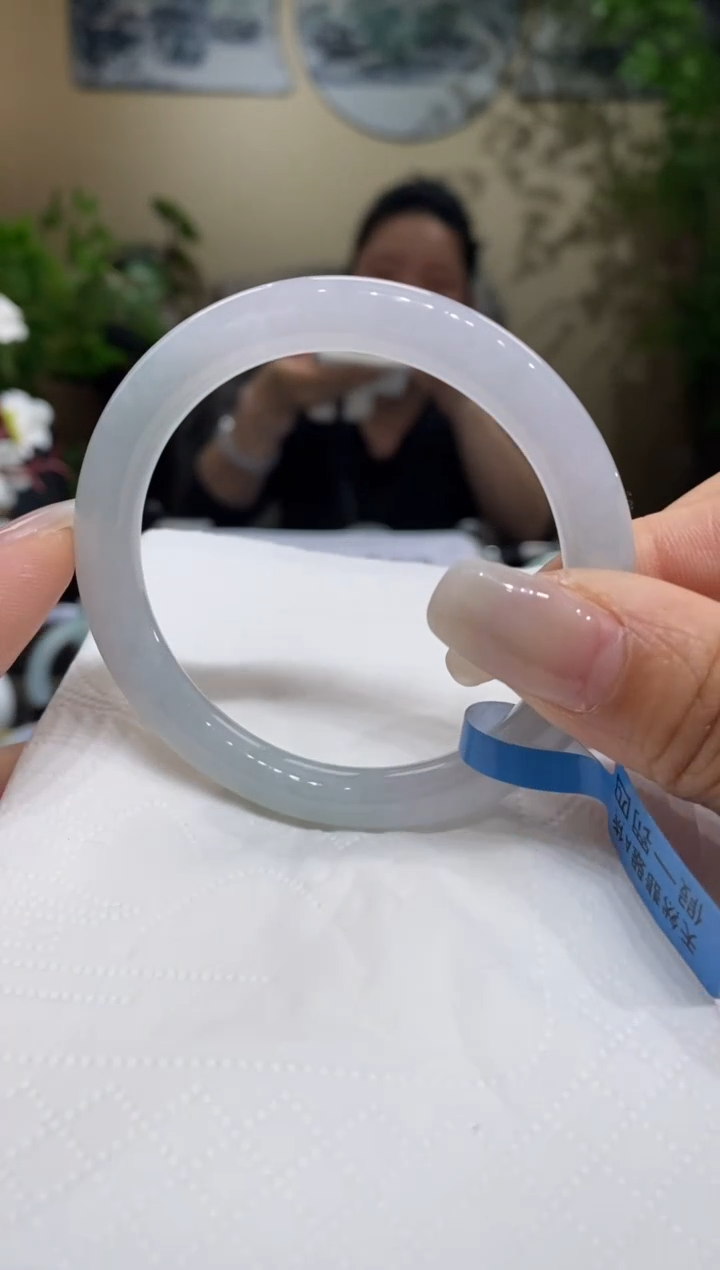 翡翠未镶嵌手镯翡翠53-54