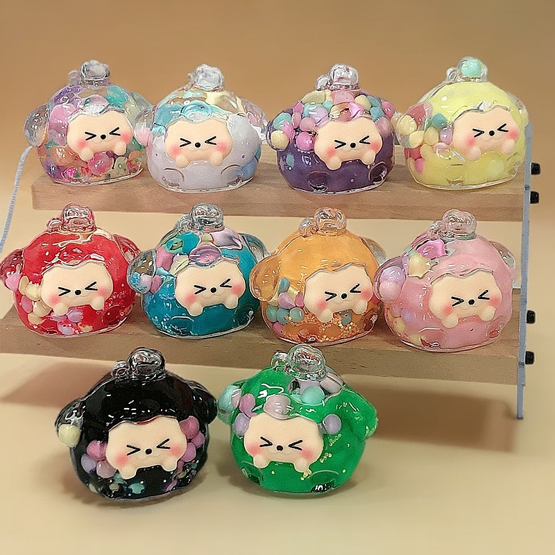 【直播拆】新款KiKi团子盲盒摆件