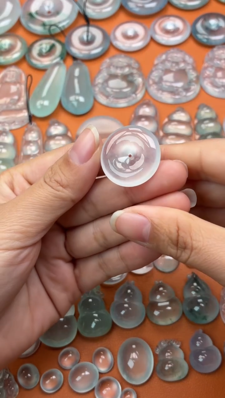 吊坠(不含链)未镶嵌翡翠49 平安扣 24.2 5.8