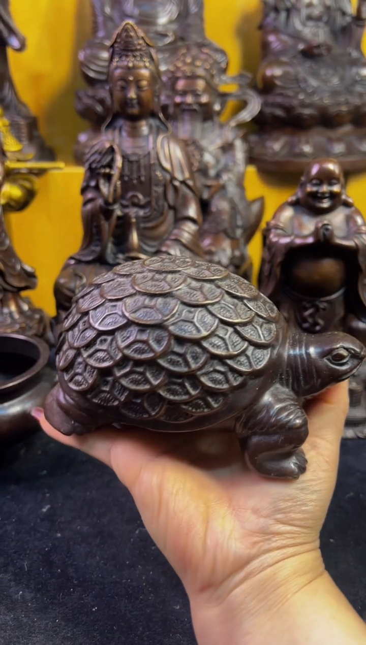 【闪购商品】1案台摆件 物品摆件 金钱龟
