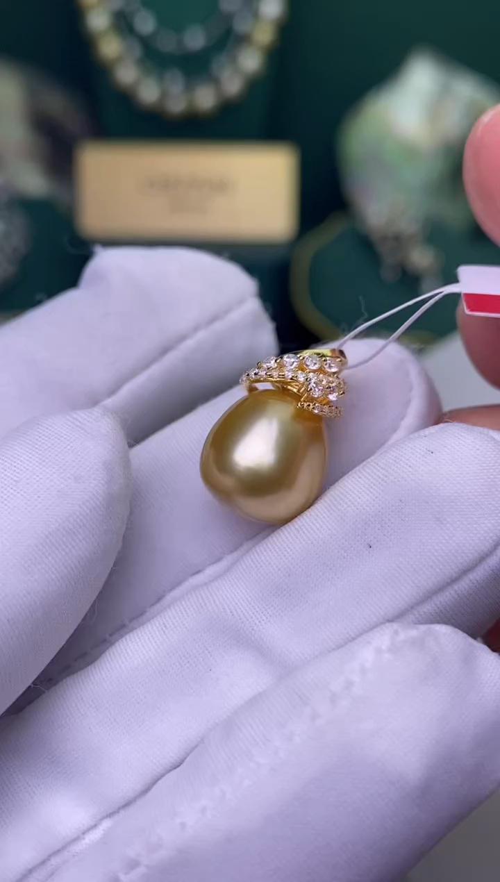 【闪购商品】海水珍珠颈饰银S925镶嵌11-12