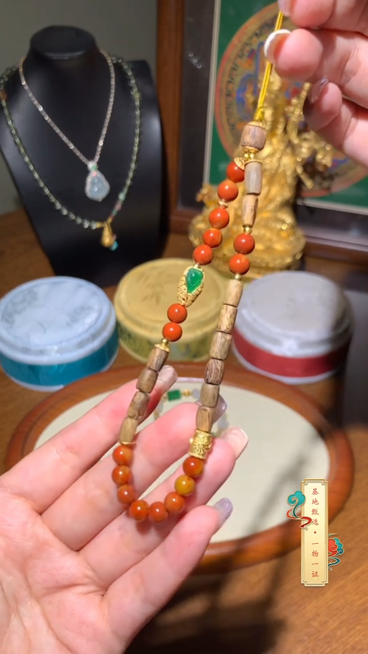 手把件沉香沉香手机链