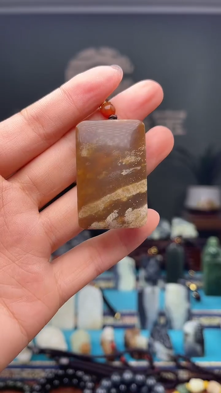 未镶嵌和田玉挂件1