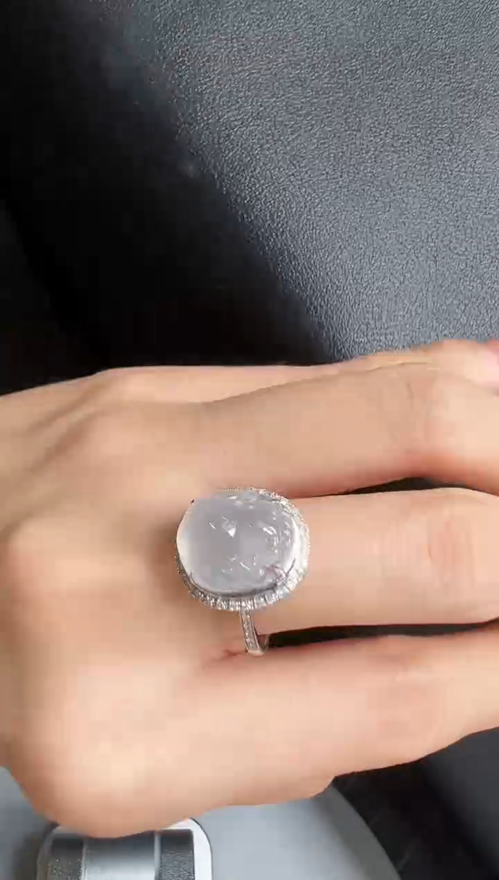 18K金镶嵌戒指翡翠DFZ0831 -507