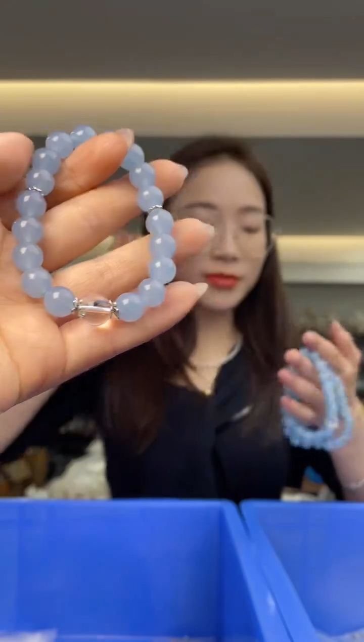 【闪购商品】海蓝宝石手串未镶嵌（多样性发一件）