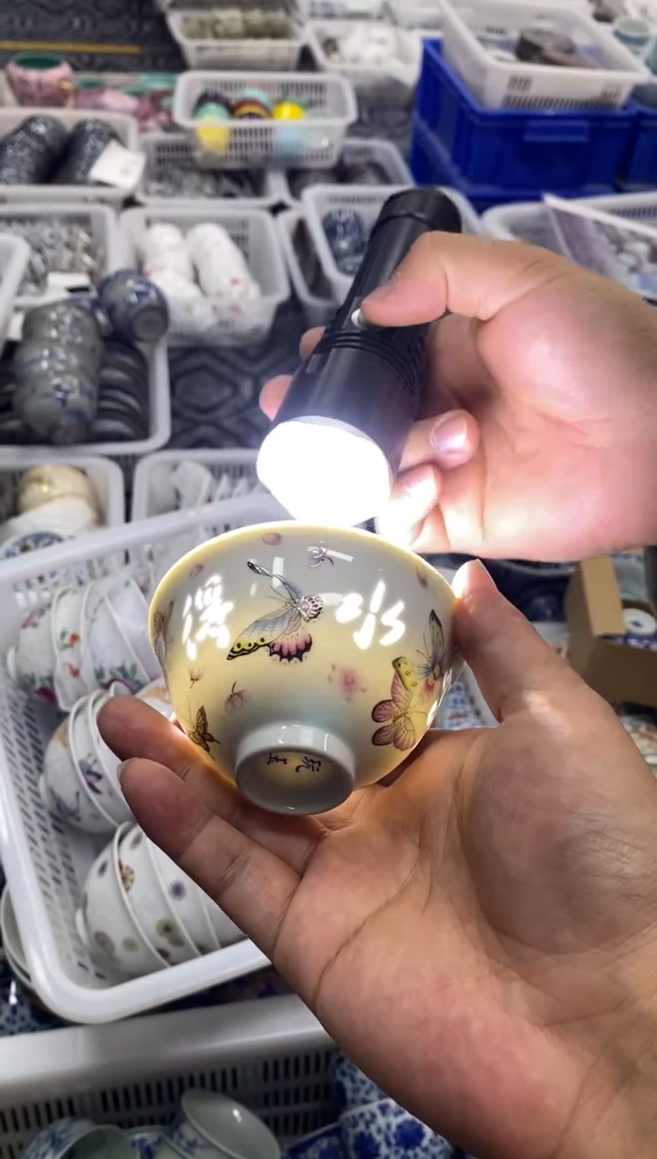陶瓷景德陶瓷茶具容量约80