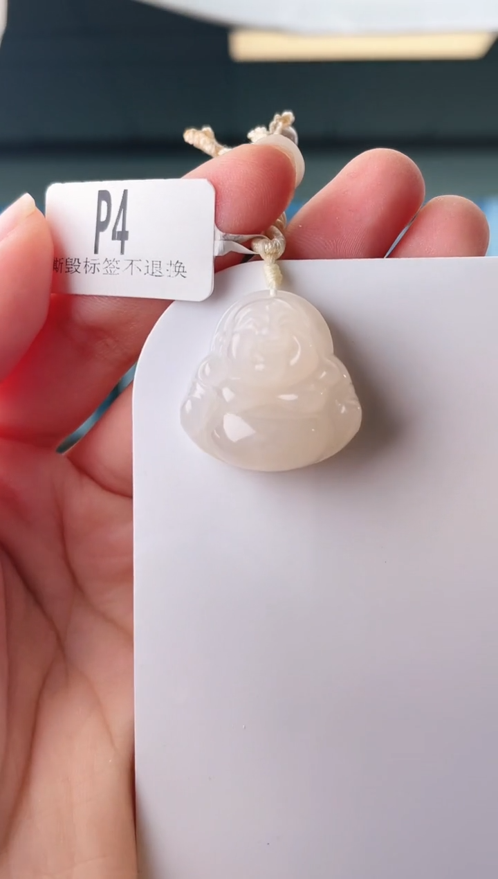 颈饰未镶嵌和田玉25佛公 p4