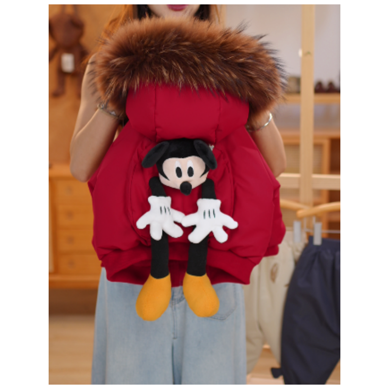 【MQ专属】JENNIY 简尼熊2025冬款新款原创设计羽绒服JDW5201