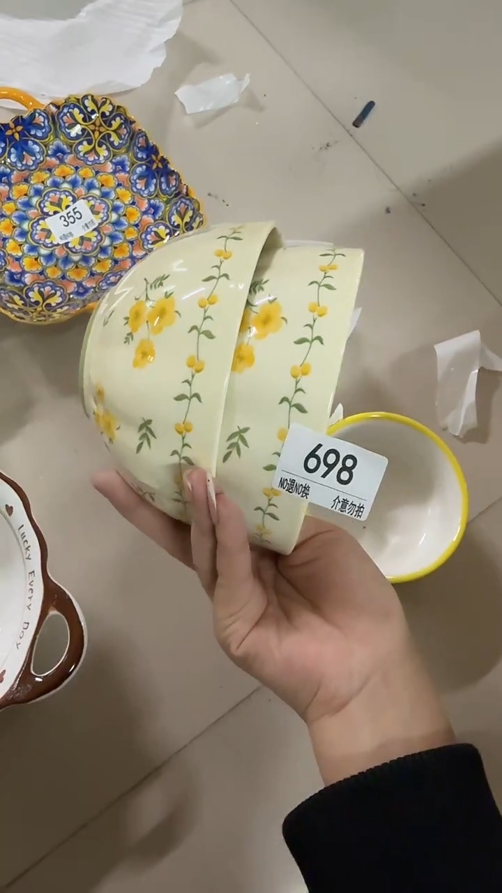 陶瓷手柄款微瑕四单包邮698