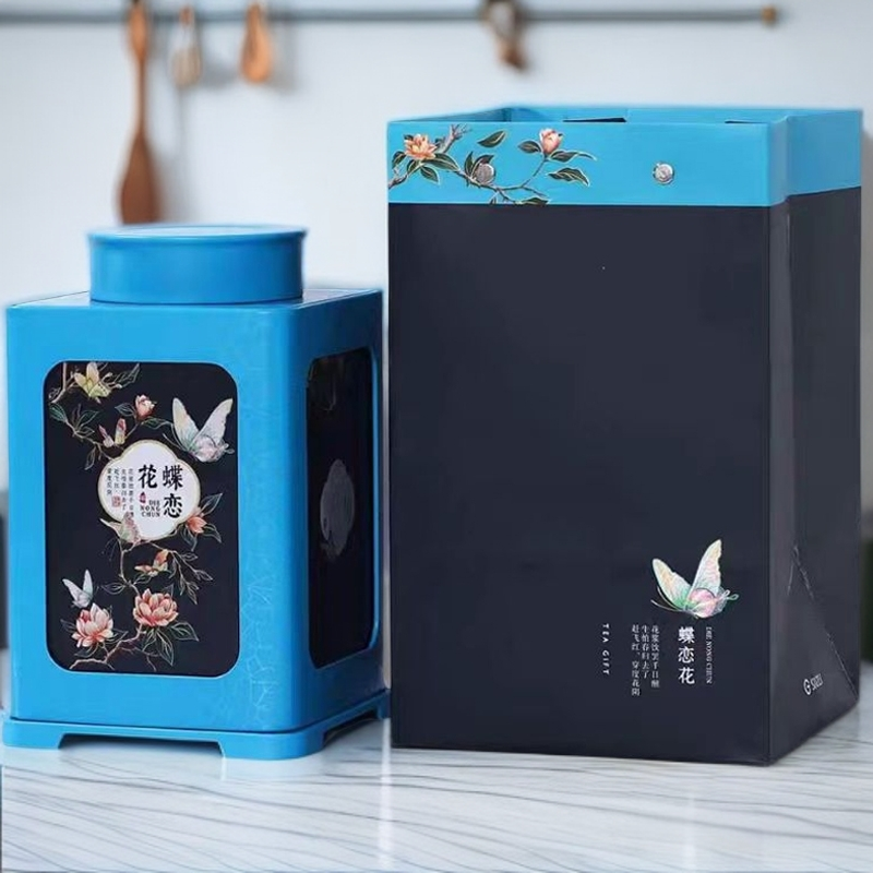 蝶恋花肉桂500克茶叶大份量口粮口铁罐装