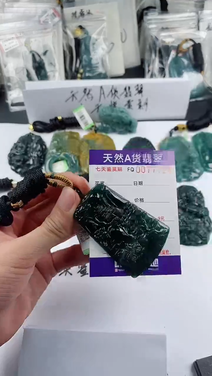 【闪购商品】翡翠颈饰未镶嵌           