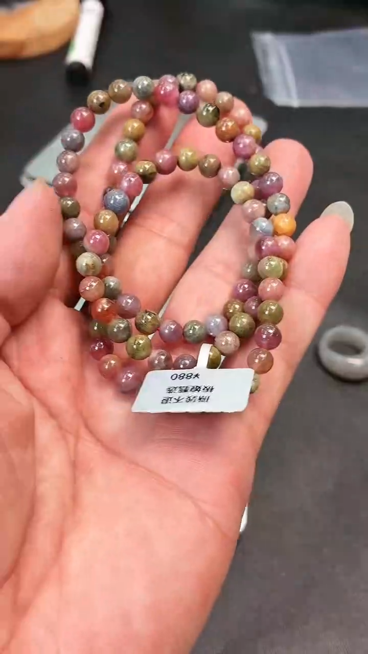 未镶嵌手链水晶054