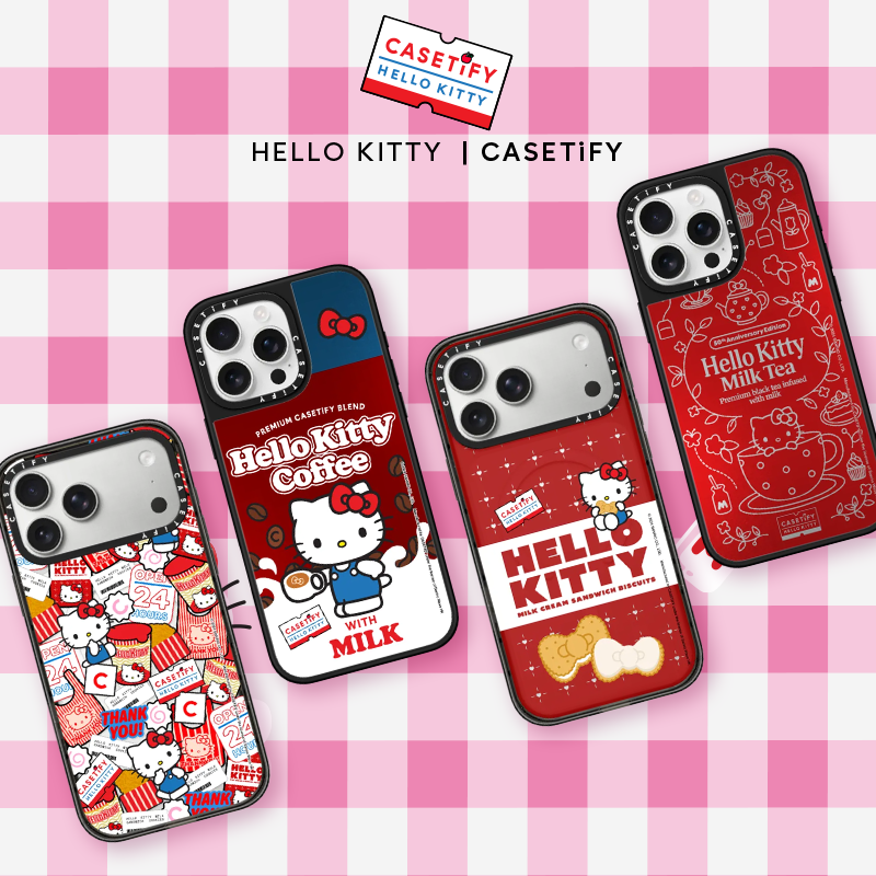 【达人】CASETiFY Hello Kitty 联名系列合集手机壳适用iPhone16/17
