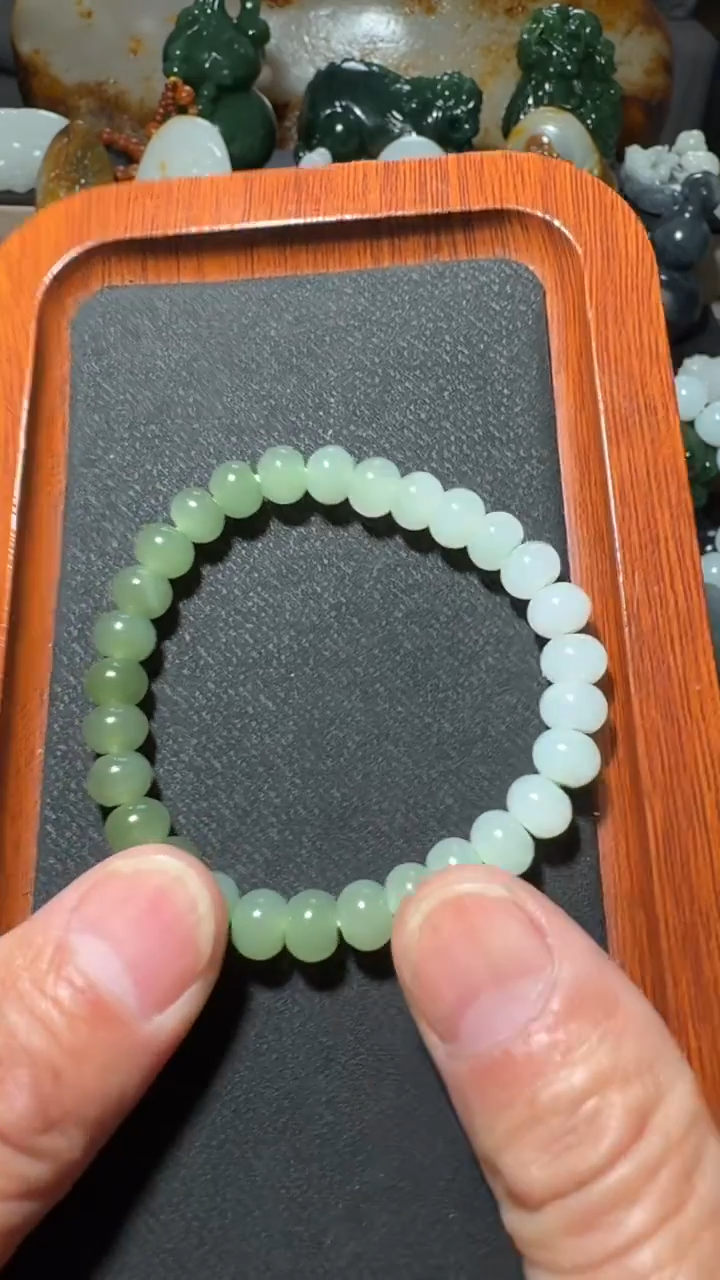 未镶嵌和田玉把件柒***?男女款时尚百搭饰品