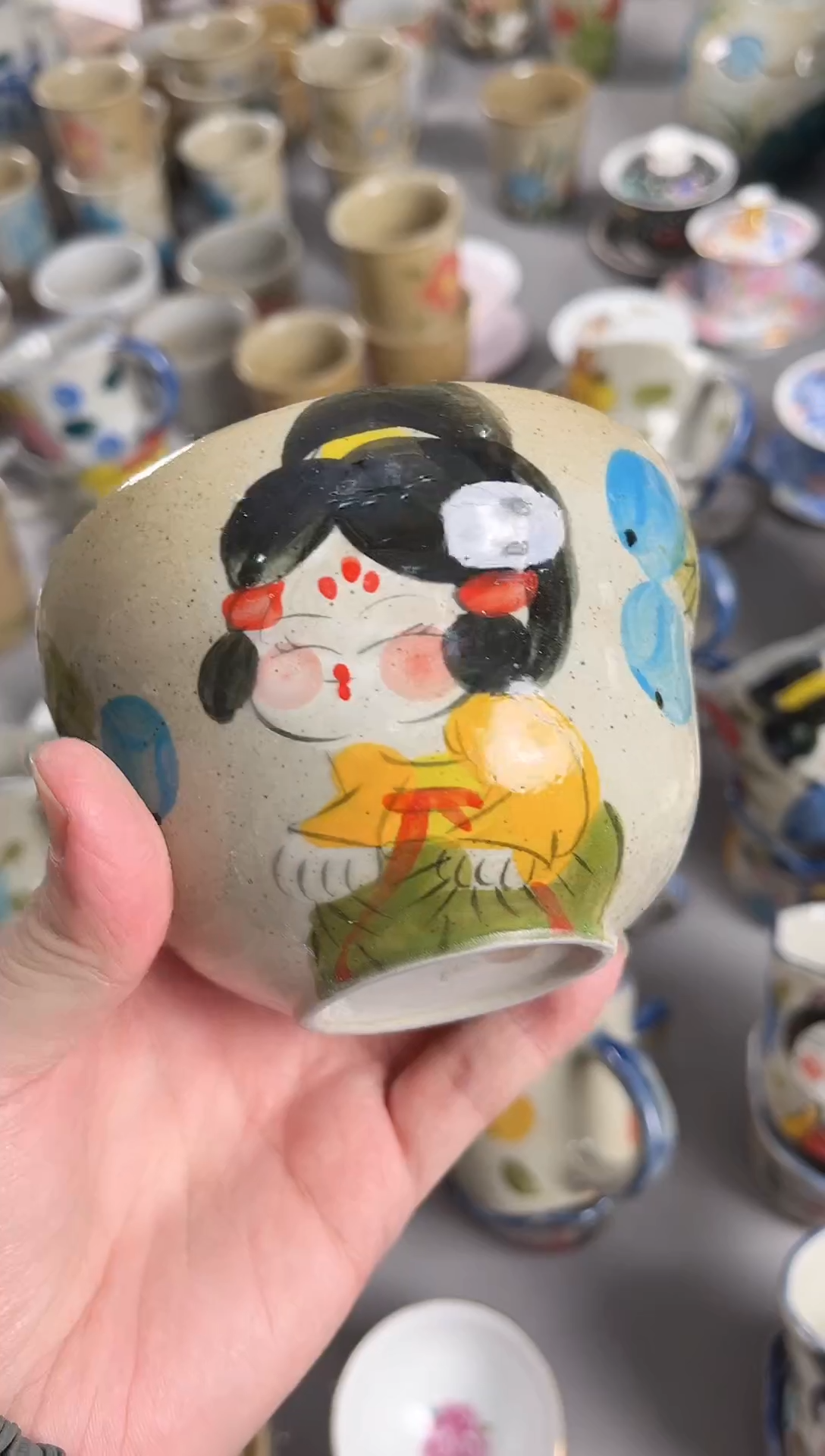 【闪购商品】瓷片景德镇手绘高温釉下彩