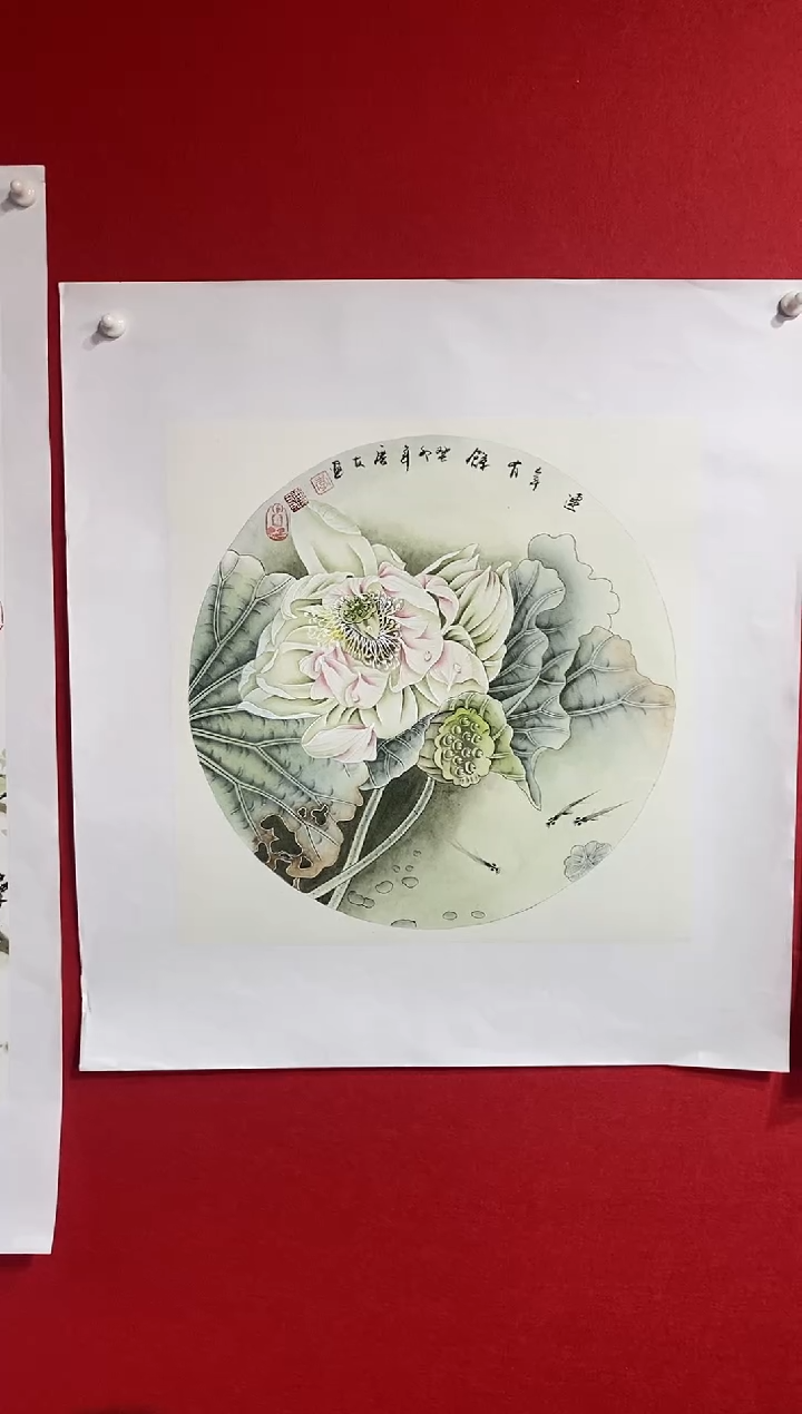 【闪购商品】国画LQY2348洋李庆友老师