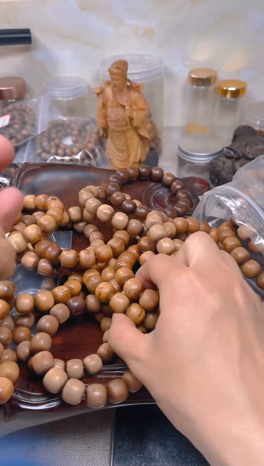 【闪购商品】檀香木其他迈索尔13*14黑肉瑕疵多样性发其一