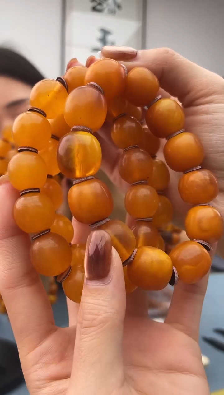 【闪购商品】蜜蜡珠宝奇石未镶嵌035，微瑕假一罚十多样性发其一