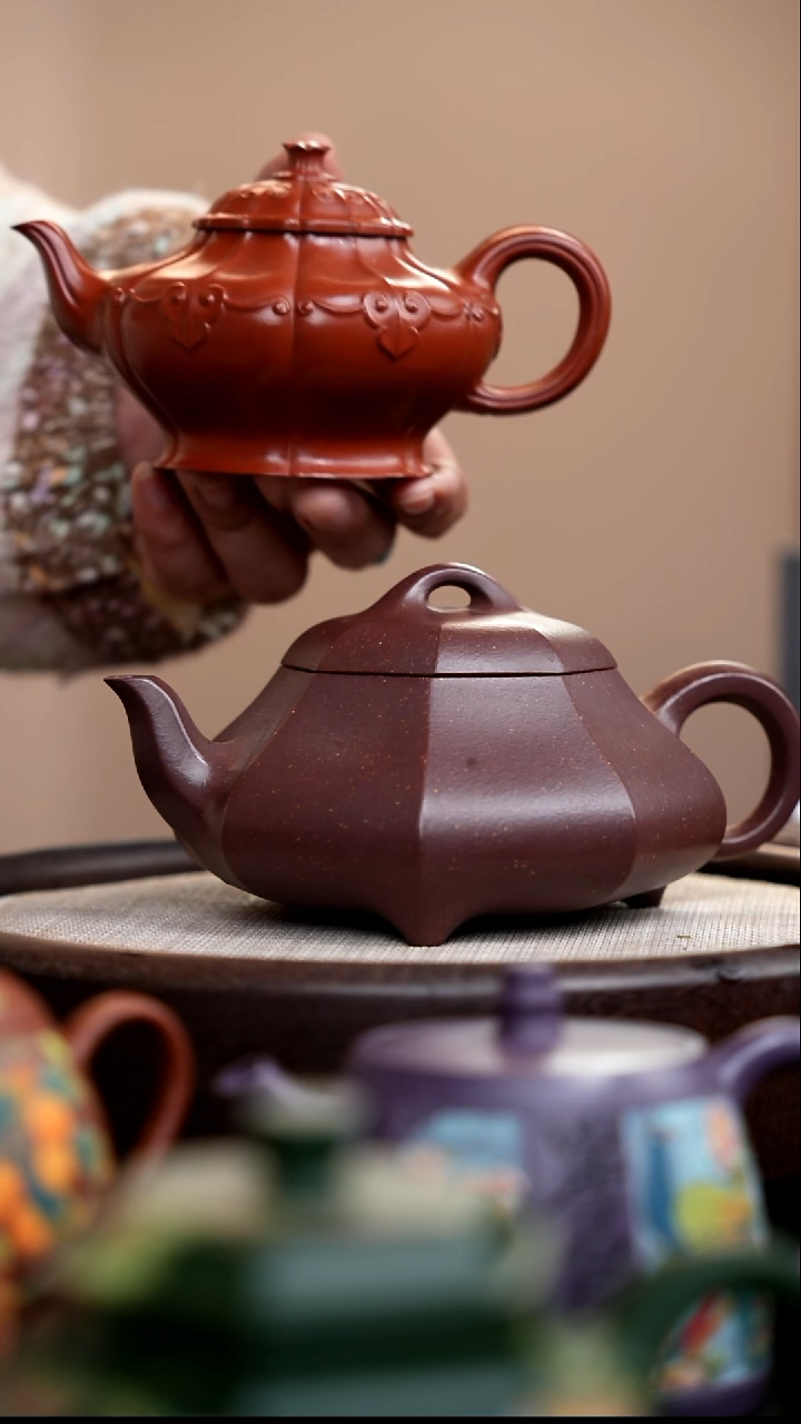 茶壶紫砂礼盒壶3把/016